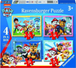 Ravensburger Puzzle 4w1 Team Psi Patrol