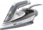 Braun TexStyle 5 SI5078GY, Steam iron, EloxalPlus soleplate, 2 m, 210 g/min, Grau, Wei&szlig;, 50 g/min