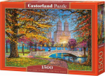 1565 Castorland Puzzle 1500 Autumn Stroll Centtral Park CASTOR