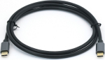 Equip Kabel USB-C3.2->C Gen2 4K PD100W St/St 1.00m schwarz