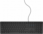 Dell Keyboard, External, USB, German, 105 Keys, Black