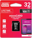 Karta GoodRam MicroSDHC 32 GB Class 10 UHS-I/U1 (M1AA-0320R12 )