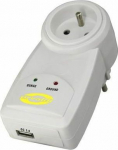 Power Strip Orvaldi ORV-1PL Surge 1 white socket (ORV-1PL)