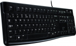 Log LOGITECH K120 Corded Keyboard - BLACK - USB - RUS - B2B
