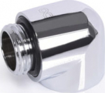 Alphacool Eiszapfen Adapter 90 Grad G1/4 Zoll AG auf G1/4 Zoll IG - chrome