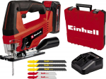 Einhell TC-JS 18 Li - Top handle - Schwarz - Rot - 45&deg; - Laminate - Kunststoff - Stahl - Holz - 2700 SPM - 7 cm