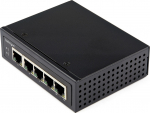 StarTech.com Industrial 5 Port Gigabit PoE Switch, 30W, Power Over Ethernet Switch, Hardened GbE PoE+ Unmanaged Switch, Rugged High Power Gigabit Network Switch IP-30 Housing/-40 C to 75 C - Gigabit Ethernet PoE (IESC1G50UP) - Switch - unmanaged - 4  ...