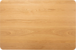 Dining table ROXBY 120x80xH76cm, oak/black