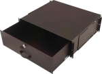DIGITUS Schublade 3HE 483mm black lockable
