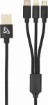Sbox USB 2.0 8-pin/Type-C/Micro USB charging only 2.4A 1M BULK