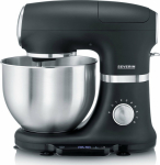 Severin KM 3898 czarny - Moc [W]: 1000 | Bowl capacity [l]: 5.5 | Functions: 8 speed levels, egg white whisk, dough mixer and heavy dough hook 3 kg