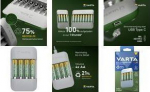 Varta Ladeger&auml;t Eco Charger Pro Recycled 4x AA 56816 2100mAh