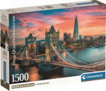 Clementoni Puzzle 1500 element&oacute;w Compact London Twilight