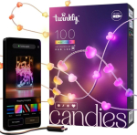 Twinkly Candies LED Christmas tree lights TWKH100RGB-T 6 m