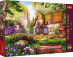 Trefl Puzzle 1000 Premium items Charming cottage in the forest