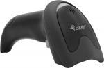 Equip 1D-Barcodescanner Laser USB+Halter schwarz