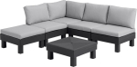 Keter 257361 outdoor furniture set Black Granite