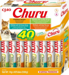 INABA Churu Variety box Chicken - cat treats - 40 x 14g