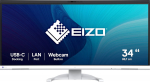 EIZO 86.7cm (34.1") EV3450XC-WT 21:9 4K 2xHDMI+DP+USB-C Curv