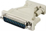 DELTACO DB9 female - DB25 male adapter
