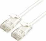 Roline ROLINE GREEN UTP patchkabel Cat.6A (Class EA), LSOH, extra dun, wit, 0.15 m