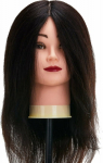 Activeshop Gabbiano hairdressing training head WZ1 natural hair, kolor 1H, length 16''