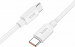 Kabel USB Hoco USB-C - USB-C 1 m White (X96 White)