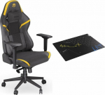Armchair Endorfy Scrim YL (EY8A003) ż&oacute;łty + Endorfy Floor Pad FP120R (EY8G001)