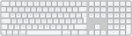 Apple Magic Keyboard with Touch ID and Num Keypad - Spanish - White Keys