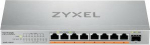 ZYXEL COMMUNICATIONS A/S ZYXEL XMG-108 8 PORTS 2.5G + 1 SFP+, 8 PORTS 100W TOTAL POE++ DESKTOP MULTIGIG UNMANAGED DESKTOP SWITCH (2Y WARRANTY)