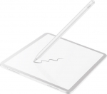 Cellularline Stylus Pen Stylus f&uuml;r iPad with magnetic mounting and tilt sensitivity, Tablet, Apple, Grau, Apple, Wei&szlig;, Eingebaut