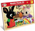 LISCIANI BING WOODEN PUZZLE (24 EL.) W DISPLAYU