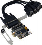 Exsys EX-44384 - Serial Adapter - PCIe Low-Profile