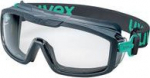 UVEX i-guard occupational safety+ - safety glasses - Both genders - Schwarz - Blau - Transparent - polycarbonate (PC) - polycarbonate