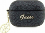 Guess Case Guess GUAP2G4GSMK Apple AirPods Pro 2 czarny/black 4G Charm Collection