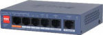 Dahua Europe Switch|DAHUA|DH-CS4006-4ET2ET-60|Switch type Managed|Switch layer L2|6xRJ-45 ports|RJ-45 Ports Type Gigabit Ethernet (10/100/1000)|4xFast Ethernet (copper) ports quantity|2xGigabit Ethernet (copper) ports quantity|Power over Ethernet (Po ...