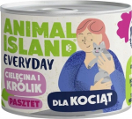 ANIMAL ISLAND Everyday Veal and rabbit for kittens - wet cat food - 185g