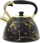 Cookini NON-ELECTRIC KETTLE OD 2282 BLACK GOLD 3 L