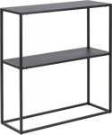 Console table NEWTON 79.5x26xH80.5cm, black