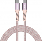 Kabel USB Neutralle USB-C - USB-C 1.2 m Pink (31853)