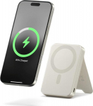 Satechi OntheGo Magnetic Qi2 Powerbank Stand 10000 mAh Sand