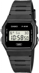 CASIO Unisex F-91WB-1AVEF Watch / black