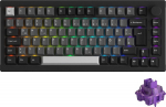 AKKO Akkogear 5075B Plus-S Black & Silver V3 Lavender RGB gaming keyboard