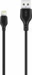 Kabel USB XO USB-A - Lightning 2 m Czarny (GSM094465)