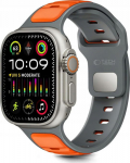 Tech-Protect kellarihm IconBand Line Apple Watch 44/45/46/49mm, hall/oranž