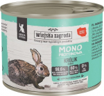 WIEJSKA ZAGRODA Rabbit monoprotein for kittens - wet cat food - 200g