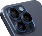 OBAL:ME Lens Protector for Apple iPhone 15 Pro/15 Pro Max / Blue Titanium