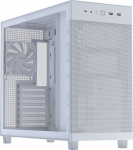 ASUS PRIME AP303 TG WHITE - Micro ATX | White | no power supply | 2 x USB 3.2 | 215mm x 425mm x 485mm |