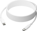 D. Bramante dbramante1928 IT - USB-kabel - USB-C (hane) till USB-C (hane) - 3 m - USB-power supply (100W) - vit