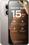 Xiaomi Redmi Note 15 Pro 5G 17.4 cm (6.83") 8 GB 256 GB 6580 mAh Titanium